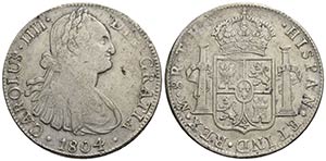 MESSICO - Carlo IV (1788-1808) - 8 Reali - ... 