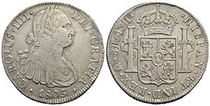MESSICO - Carlo IV (1788-1808) - 8 Reali - ... 
