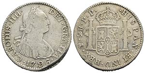 BOLIVIA - Carlo IV (1788-1808) - 2 Reali - ... 