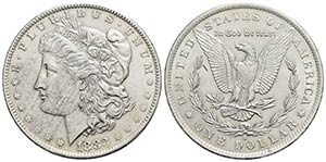 U.S.A. - Dollaro - 1883 O - Morgan - AG Kr. ... 