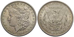 U.S.A. - Dollaro - 1904 O - Morgan - AG NC ... 