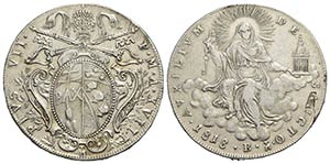 BOLOGNA - Pio VII (1800-1823) - Scudo - 1818 ... 