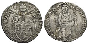 ROMA - Paolo III (1534-1549) - Grosso - ... 