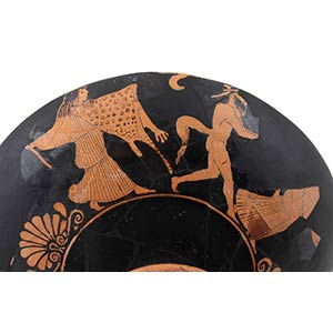 Attic red-figure kylix, End of 5th ... 