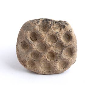 Bactrian Terracotta Button Seal; ... 