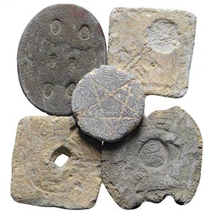 Five Medieval Lead Seals; 11th -14th ... 