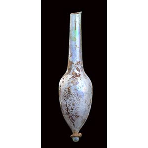 Roman Glass Unguentarium, 1st - 4th century ... 