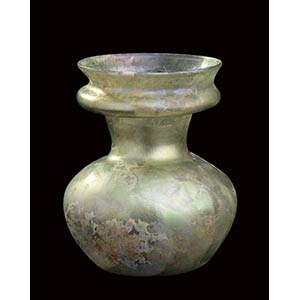 Roman Glass Jar, 1st - 4th century AD, ... 