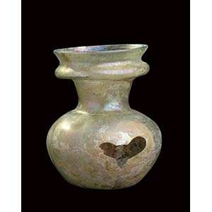 Roman Glass Jar, 1st - 4th century ... 