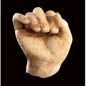 Roman Marble Hand, 1st - 3rd century AD; ... 
