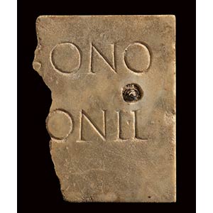 Roman Marble Inscription Slab, 1st - 2nd ... 