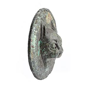Roman Bronze Stud with Panther ... 