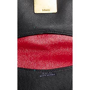 GUCCILEATHER WALLETEarly 70A black ... 