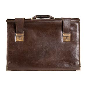 GUCCILEATHER BRIEFCASE80sBrown leather ... 