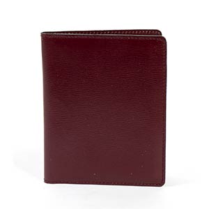 VALEXTRALEATHER NOTEPAD 80sA brown leather ... 