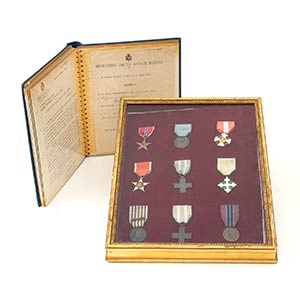 Italy, second half of 20th century, medals ... 