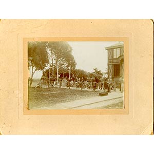 Gentiluomini allippodromo, 1890 circaStampa ... 