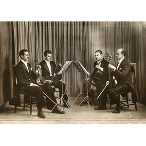 Portrait of the String quartet Cimbalis Bene ... 