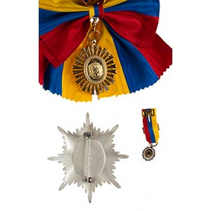 COLUMBIA, ORDER OF LIBERTADOR, ... 