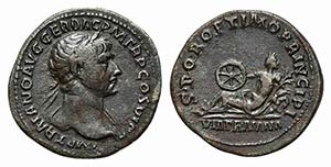 Trajan (98-117). AR Denarius (20mm, 3.27g, ... 