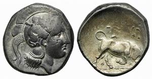 Southern Lucania, Thourioi, c. 350-300 BC. ... 