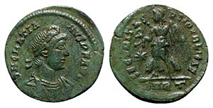 Gratian (367-383). Æ (19mm, 2.80g, 12h). ... 