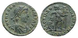 Theodosius I (379-395). Æ (17mm, 2.20g, ... 