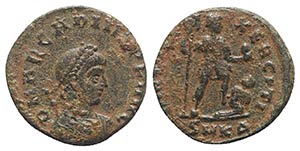 Arcadius (383-408). Æ (19mm, 2.51g, 6h). ... 