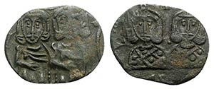 Leo IV and Constantine VI (775-780). Æ 40 ... 