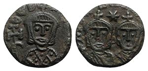 Theophilus (829-842). Æ 40 Nummi (17mm, ... 