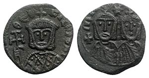 Theophilus (829-842). Æ 40 Nummi (19mm, ... 