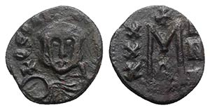 Theophilus (829-842). Æ 40 Nummi (14mm, ... 