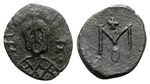 Michael III (842-867). Æ 40 Nummi (18mm, ... 