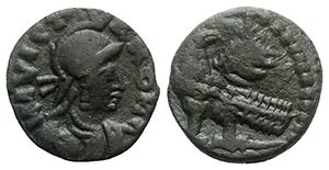 Ostrogoths, Theoderic (493-526). Æ 40 Nummi ... 