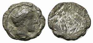 Etruria, Populonia, 3rd century BC. AR 5 ... 
