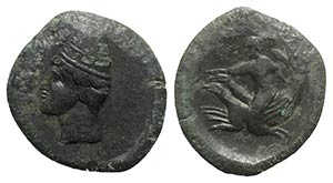 Bruttium, Skylletion, c. 350-325(?) BC. Æ ... 