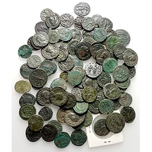 Lot of 95 Roman Imperial Folles, to be ... 