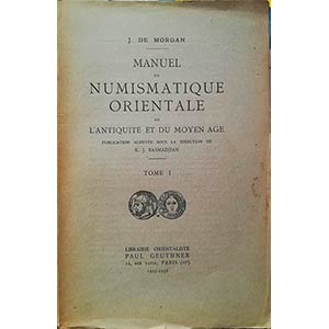 DE MORGAN J. - Manuel de Numismatique ... 