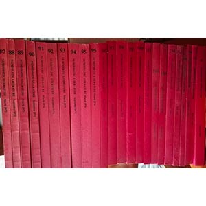 NUMISMATIC LITERATURE – 23 volumi nn. 87 a ... 