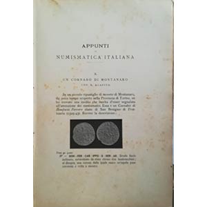 GNECCHI E. – Appunti di numismatica ... 