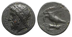 Sicily, Akragas, c. 338-317/287 BC. Æ ... 