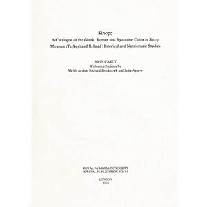 Casey J., Sinope  A Catalogue of the Greek, ... 