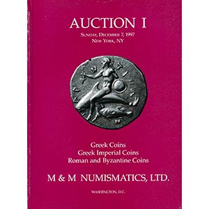 M & M Numismatics, Auction I. New York, 7 ... 