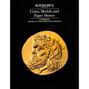 Sotheby’s. Coins, Medals and Papery Money. ... 