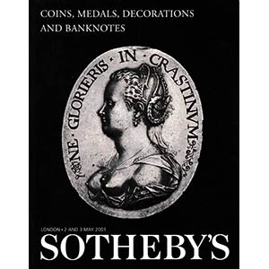 Sotheby’s. Coins, Medals, Decorations and ... 