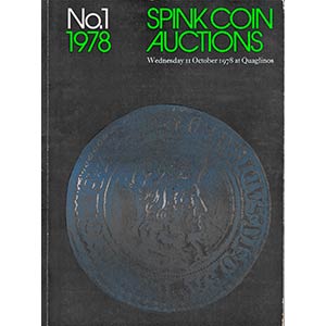 Spink Coin Auctions, lot of 10 catalogues: ... 