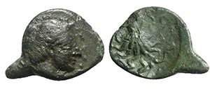Sicily, Eryx, c. 330-260 BC. Æ (15mm, ... 