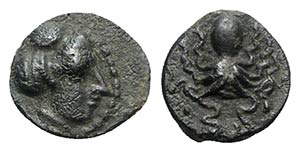 Sicily, Eryx, c. 330-260 BC. Æ (10.5mm, ... 