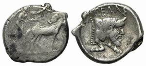 Sicily, Gela, c. 480/75-475/70 BC. AR ... 