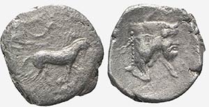 Sicily, Gela, c. 430-425 BC. AR Tetradrachm ... 